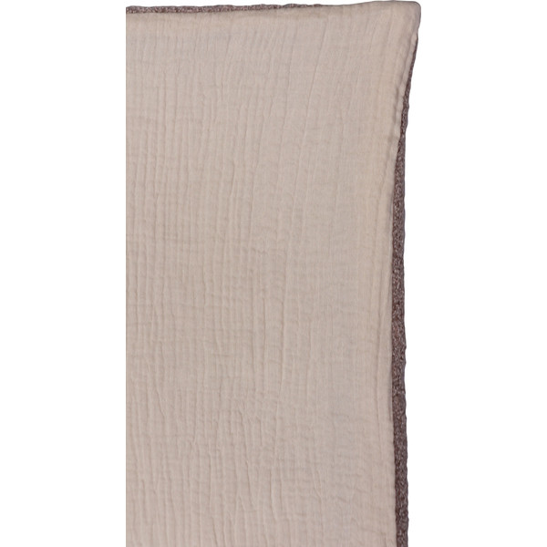 MamaLoes Teddy Boucle Nougat 75 x 100 cm Wiegdeken ML020814