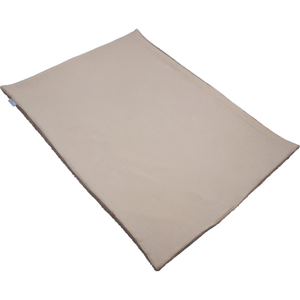MamaLoes Teddy Boucle Nougat 75 x 100 cm Wiegdeken ML020814