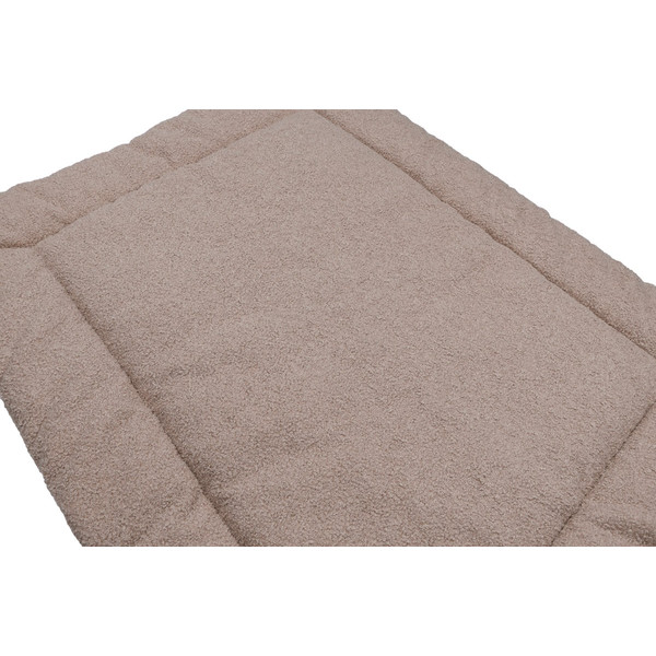 MamaLoes Teddy Boucle Nougat Omkeerbaar Babynest & Omkeerbaar Boxkleed