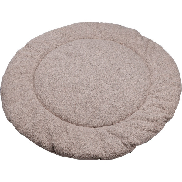 MamaLoes Teddy Boucle Nougat 90 cm Rond Omkeerbaar Boxkleed ML020256