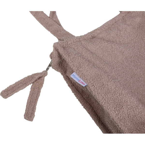 MamaLoes Teddy Boucle Nougat Luiertas ML020902