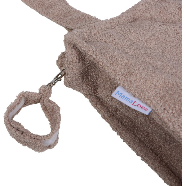 MamaLoes Teddy Boucle Nougat Luiertas ML020902