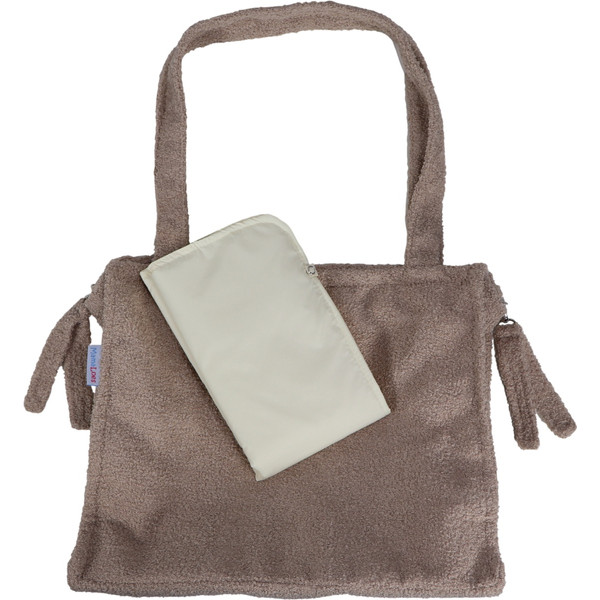 MamaLoes Teddy Boucle Nougat Luiertas ML020902