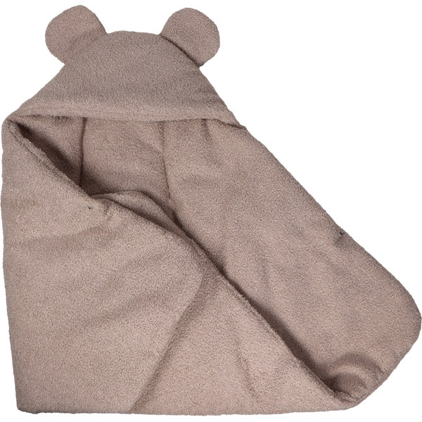 MamaLoes Teddy Boucle Nougat Multifunctioneel Wikkeldeken ML020907