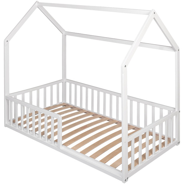 MamaLoes Tipi Wit 70 x 140 cm Bed