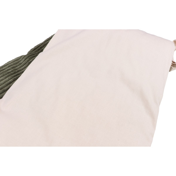 MamaLoes Velours Rib Groen 30 x 180 cm Bedbumper ML020513