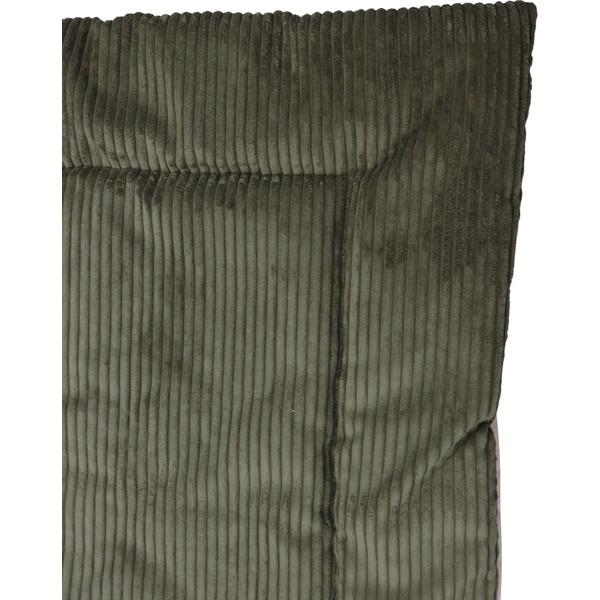 MamaLoes Velours Rib Groen 80 x 100 cm Omkeerbaar Boxkleed ML020259