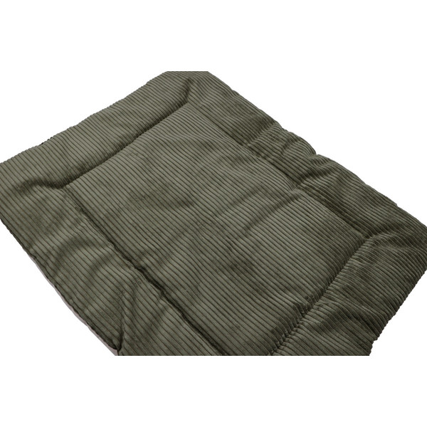 MamaLoes Velours Rib Groen 80 x 100 cm Omkeerbaar Boxkleed ML020259