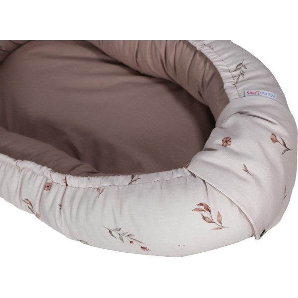 MamaLoes Vintage Bloemen Omkeerbaar Babynest ML020128