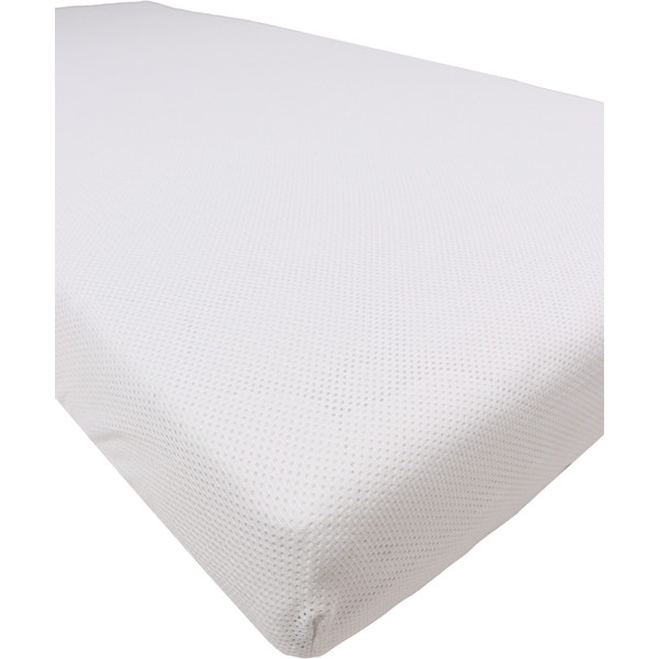 MamaLoes Wit 40 x 80 cm Luchtdoorlatend Wieg Hoeslaken ML050519