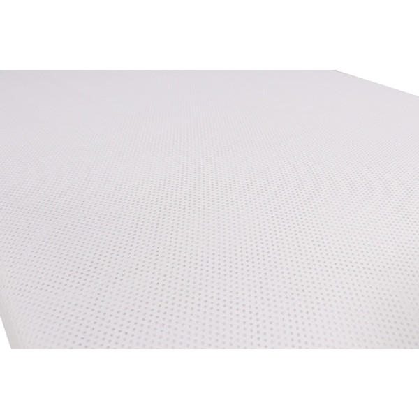 MamaLoes Wit 60 x 120 cm Luchtdoorlatend Ledikant Hoeslaken ML050520