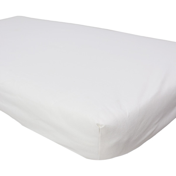 MamaLoes Wit Jersey 70x140/150 cm Waterproof Matrasbeschermer ML040411
