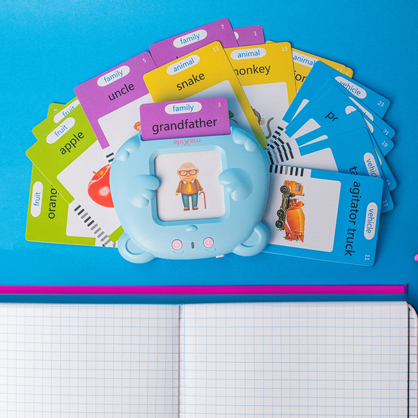 Maxlife Blauw Engels Leren Educatief Speelgoed MXLD-100