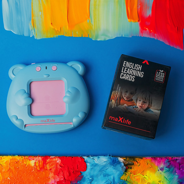 Maxlife Blauw Engels Leren Educatief Speelgoed MXLD-100