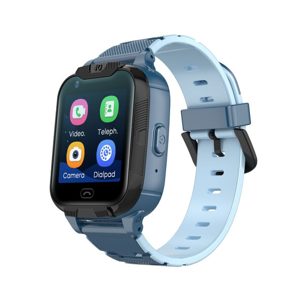 Maxlife Blauw GPS Wifi 4G Kinder Smartwatch MXKW-350-Blue