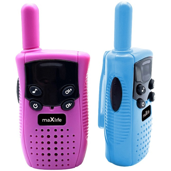 Maxlife Blauw / Roze Walkie Talkie Set MXWT-100
