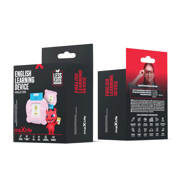 Maxlife Roze Engels Leren Educatief Speelgoed MXLD-100