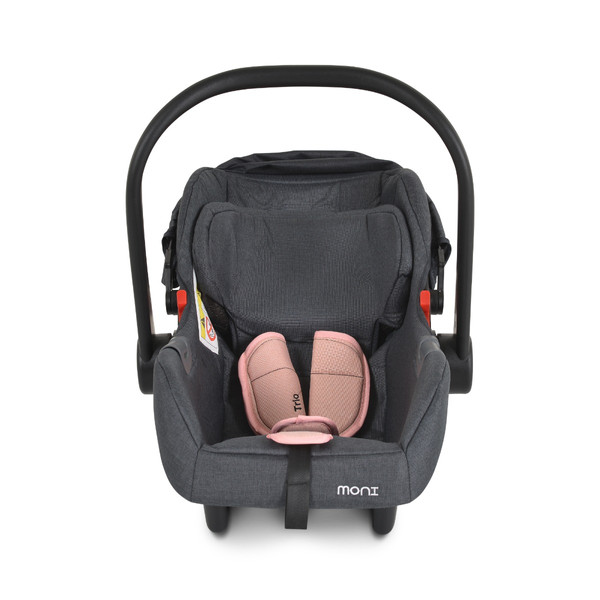 Cangaroo Midas Pink 3-in-1 Combi Kinderwagen incl. Autostoel