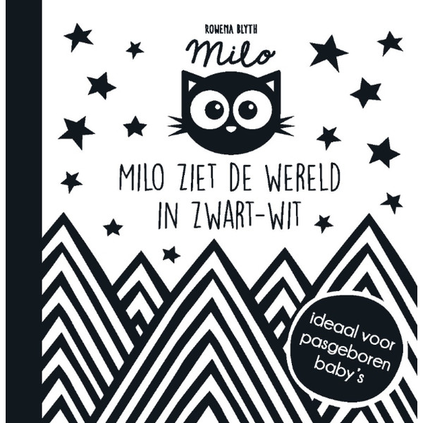 Milo Ziet de Wereld in Zwart-Wit Kartonboekje 2876