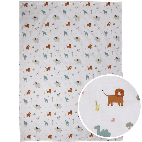 MamaLoes Jersey Jungle 75 x 100 cm Wieglaken