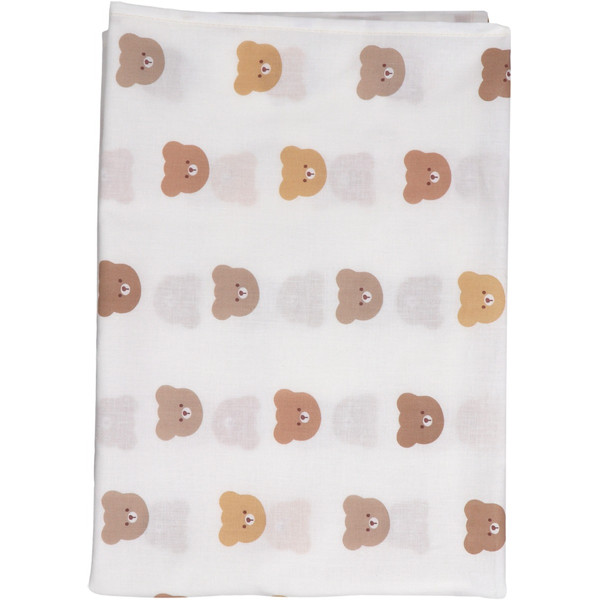 MamaLoes Jersey Beertjes 75 x 100 cm Wieglaken