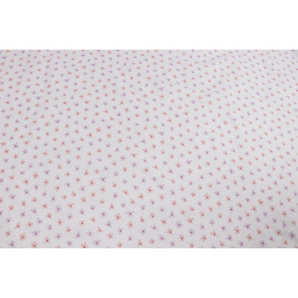 MamaLoes Jersey Bloemen 75 x 100 cm Wieglaken