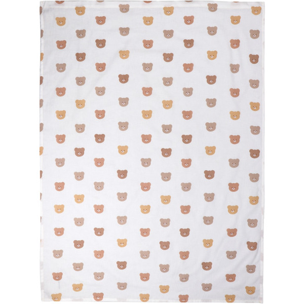 MamaLoes Jersey Beertjes 100 x 150 cm Ledikantlaken