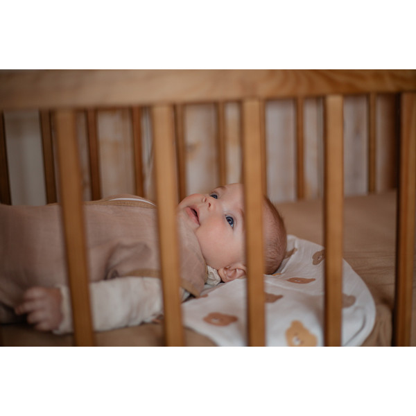 MamaLoes Jersey Latte 60 x 120 cm Ledikant Hoeslaken