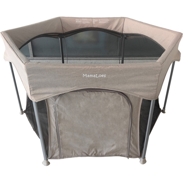 Mamaloes Boris Beige 6-Hoekige Inklapbare Baby Box ML040608