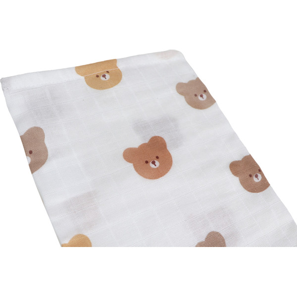 MamaLoes Beertjes 15 x 21 cm 3 Stuks Hydrofiel Washandjes