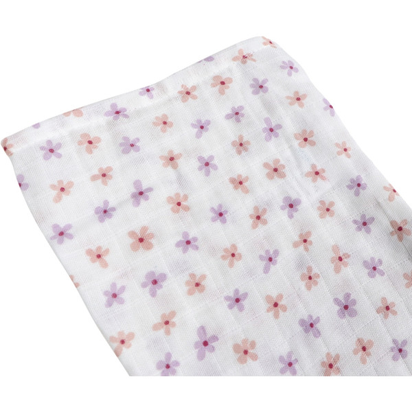 MamaLoes Bloemen 15 x 21 cm 3 Stuks Hydrofiel Washandjes