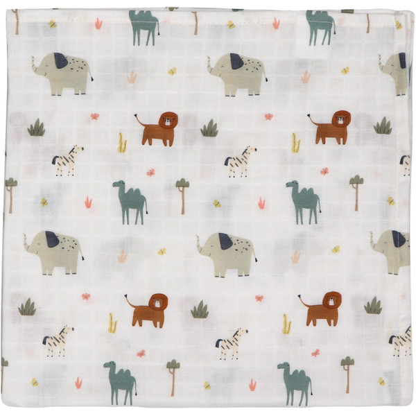 MamaLoes Jungle 70 x 70 cm 6 Stuks Hydrofiel Multidoek