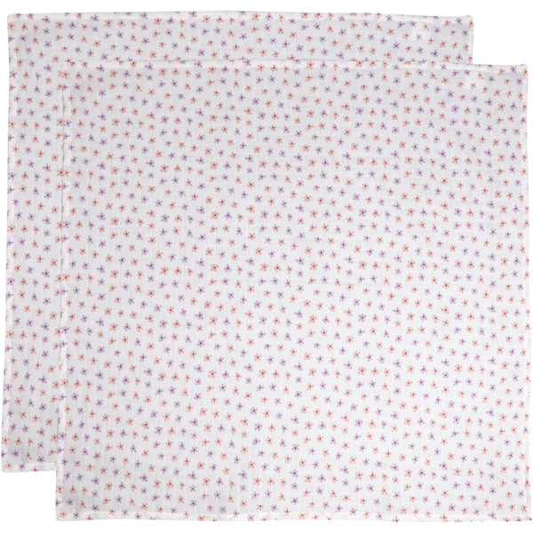MamaLoes Bloemen 120 x 120 cm Hydrofiel Multidoek 2 Stuks