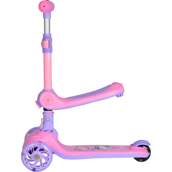 Eco Toys Lisa Roze 2-in-1 Step/Loopfiets