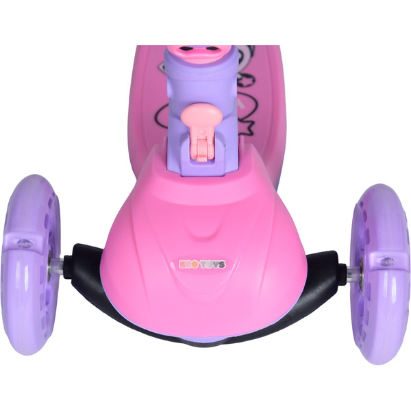 Eco Toys Lisa Roze 2-in-1 Step/Loopfiets