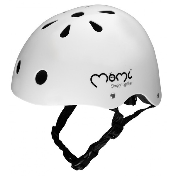 Momi Mimi Matte White 48-55 cm Kinderhelm
