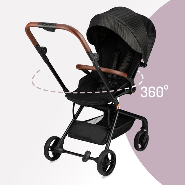 Momi Adelle Black/Gold Wandelwagen WOSP00034