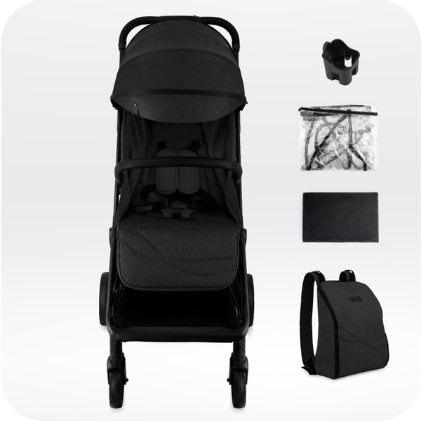 Momi Andrea Black Wandelwagen WOSP00065