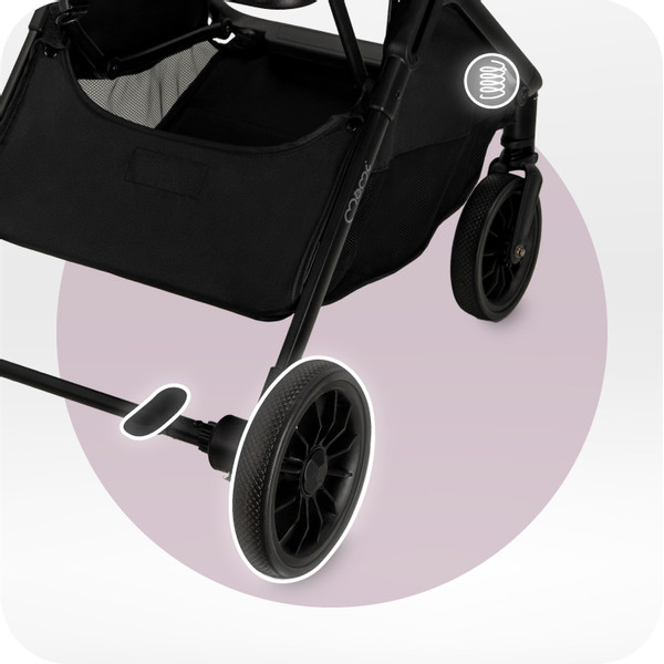 Momi Andrea Black Wandelwagen WOSP00065
