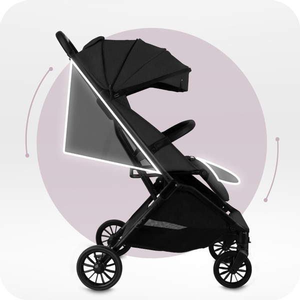 Momi Andrea Black Wandelwagen WOSP00065