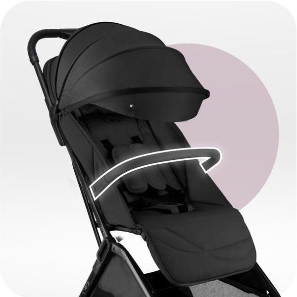 Momi Andrea Black Wandelwagen WOSP00065