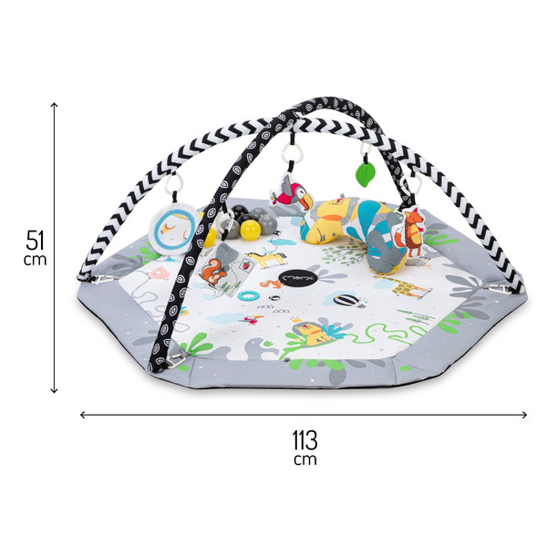 Momi Besto 3-in-1 Educatief Speelkleed/Ballenbak MAED00018