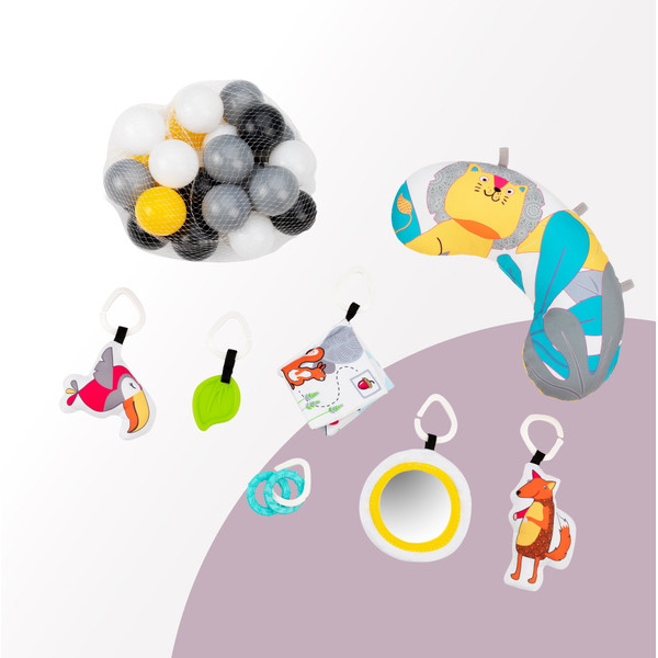 Momi Besto 3-in-1 Educatief Speelkleed/Ballenbak MAED00018