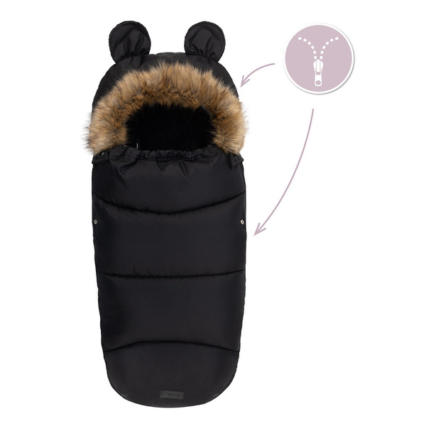 Momi Black Universele Voetenzak AKCE00032