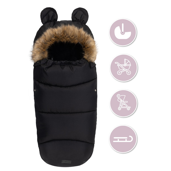 Momi Black Universele Voetenzak AKCE00032