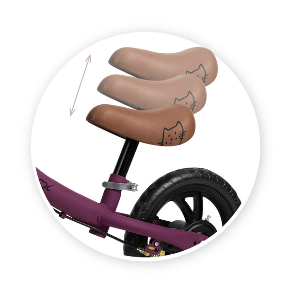 Momi Breki Balance Bike Purple Loopfiets ROBI00058