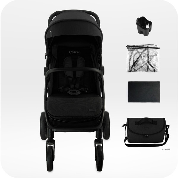 Momi Clara Black Wandelwagen WOSP00068
