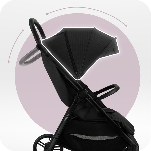 Momi Clara Black Wandelwagen WOSP00068