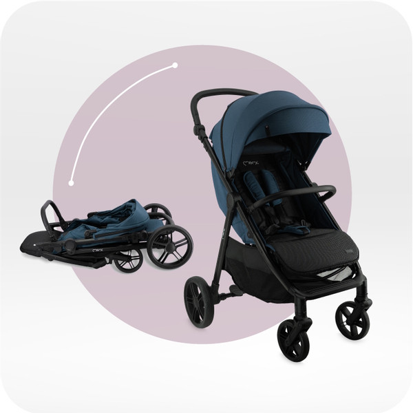 Momi Clara Blue Wandelwagen WOSP00070