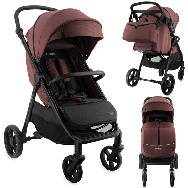 Momi Clara Burgundy Wandelwagen WOSP00069